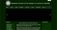 Desktop Screenshot of mimsindore.com